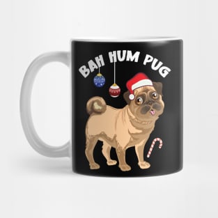 Christmas Xmas Family Matching Funny Bah Hum Pug Mug